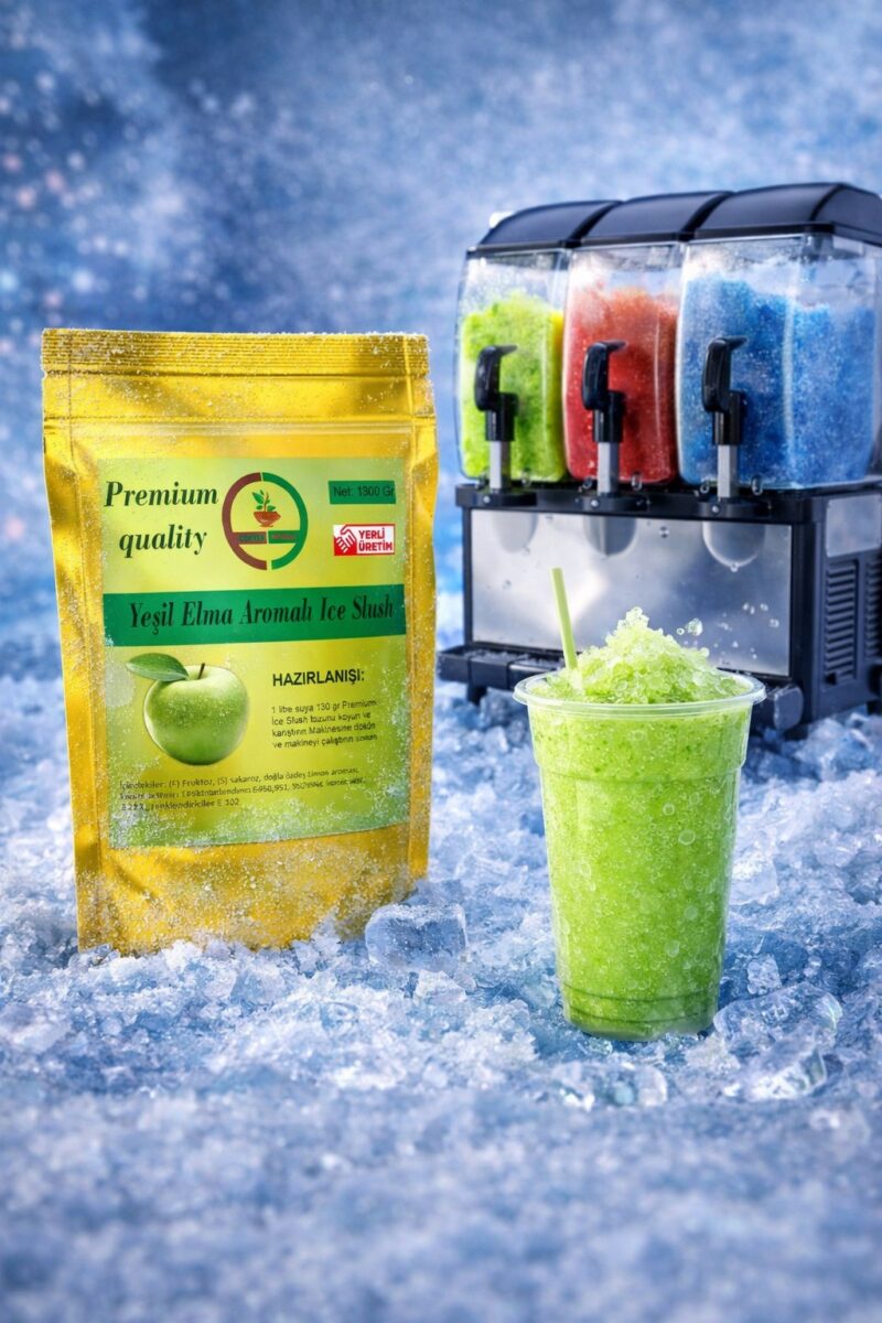 Coffee Naturelle Yeşil Elma Aromalı Buzlaş Ice Slush Tozu – 1.300 gr | Coffee Naturelle – Coffee Naturelle ürün görseli
