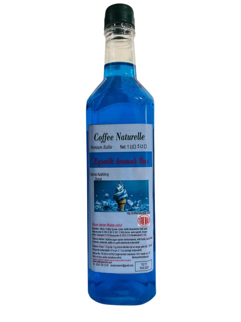 Egzotik aromalı sıvı Dondurma Bazı 1 lt – Coffee Naturelle ürün görseli