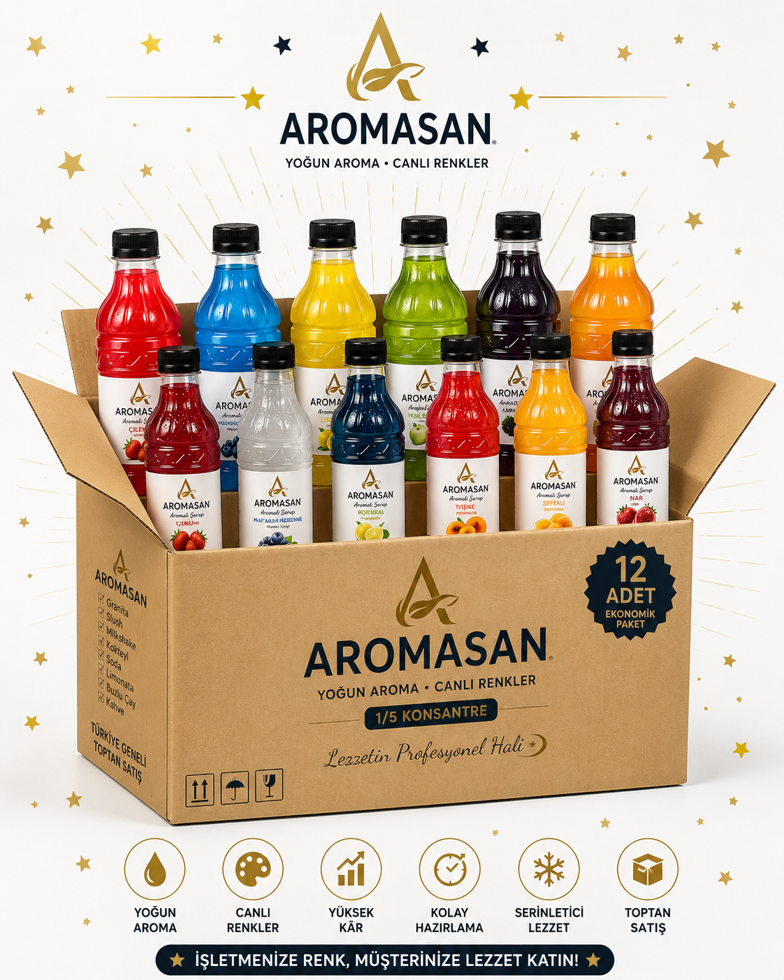 Karma Buzlaş Slush Kolisi 12 adet 1 lt ürün görseli