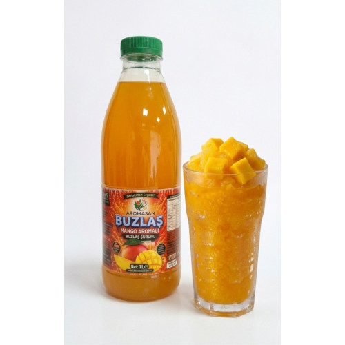Mango Aromalı Buzlaş-slush 1 e 5 Şurup 1 lt ürün görseli